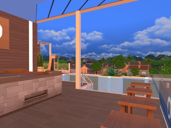  The Sims Resource: Contemporary Fitness and Spa by Chromie