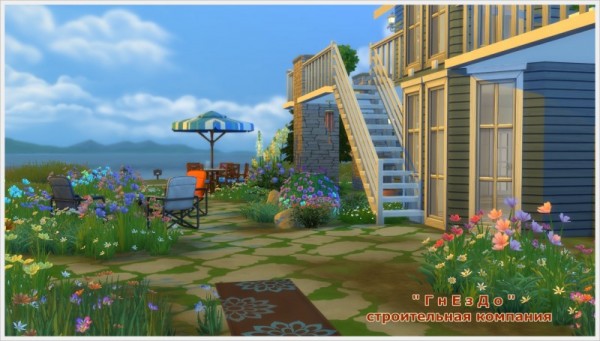  Sims 3 by Mulena: Cottage by the Sea Frame