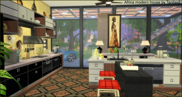  Tanitas Sims: Africa modern house