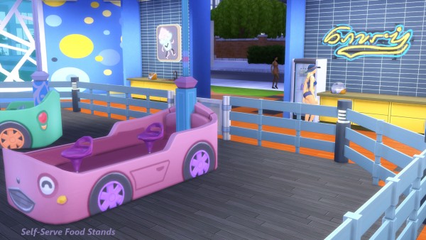  Mod The Sims: Bump O Rama Bumper Cars by Snowhaze