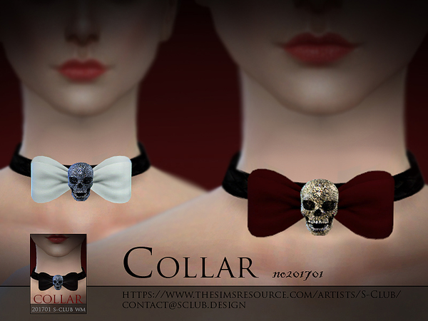  The Sims Resource: Collar F 201701 by S club