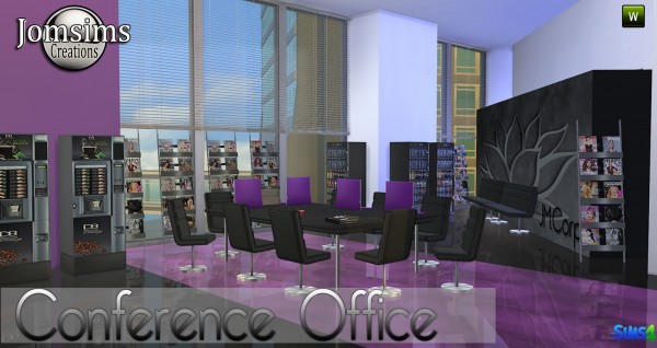  Jom Sims Creations: Conférence office