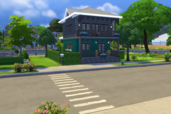  Blackys Sims 4 Zoo: Small country house by Dschungelkatze