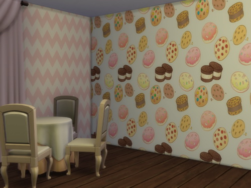  Chillis Sims: Wallpaper “Cookie”
