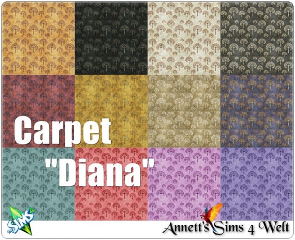  Annett`s Sims 4 Welt: Carpet Diana