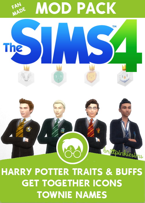  Brittpinkiesims: Harry Potter Mod Pack