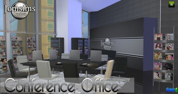  Jom Sims Creations: Conférence office