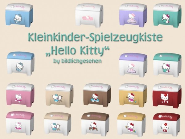  Akisima Sims Blog: Toy boxes „Hello Kitty“