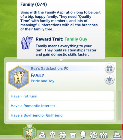  Mod The Sims: Family Aspiration by jackboog21