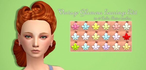  Tukete: Vintage Glamour Earrings