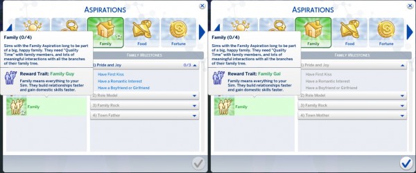 sims 4 custom aspiration mod