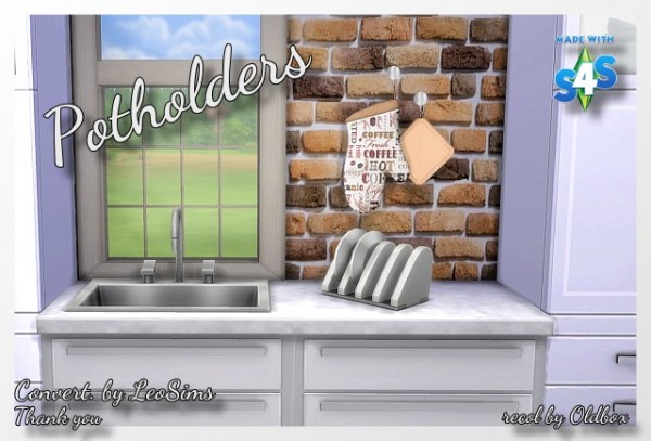  All4Sims: Potholders by Oldbox