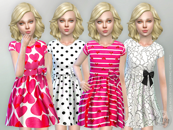  The Sims Resource: Designer Dresses Collection P64 by lillka