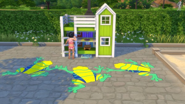 Mod The Sims: Froggy's Toddler Playground by Snowhaze • Sims 4 Downloads