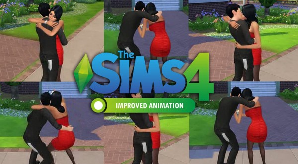  Mod The Sims: Improved Romantic Animations by simsilver0