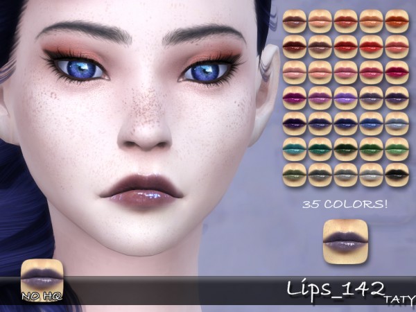  Simsworkshop: Lips 142 by Taty