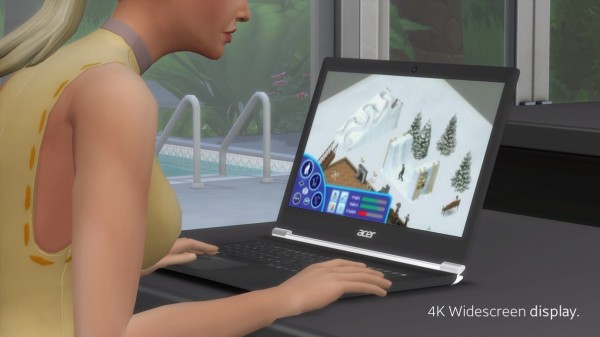  Mod The Sims: Acer Aspire V Nitro   2014 Design Line by littledica