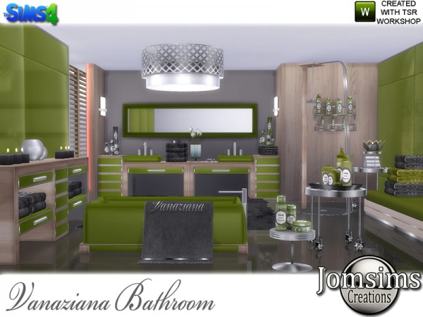  The Sims Resource: Vanaziana bathroom by jomsims