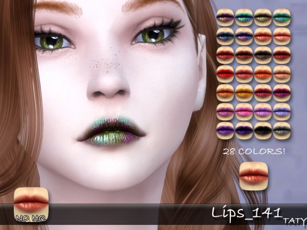  Simsworkshop: Taty Lips 141