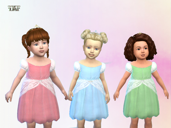  The Sims Resource: Princess dress by alin2