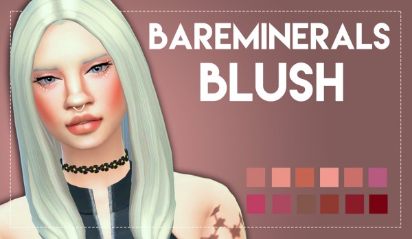  Simsworkshop: BareMinerals Inspired Blush by Weepingsimmer