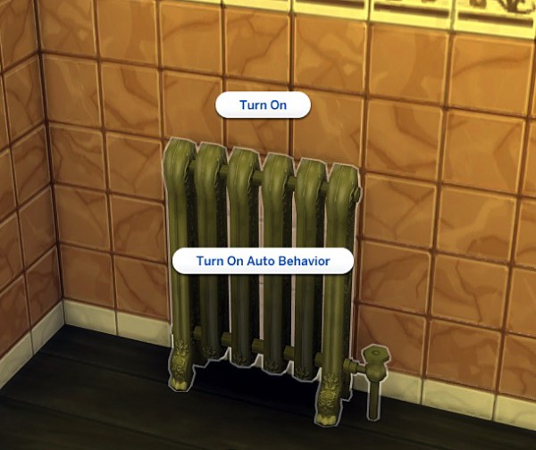  Mod The Sims: Functional Radiator by K9DB