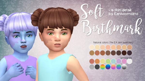  Simsworkshop: Soft Birthmark by xEenhoornx