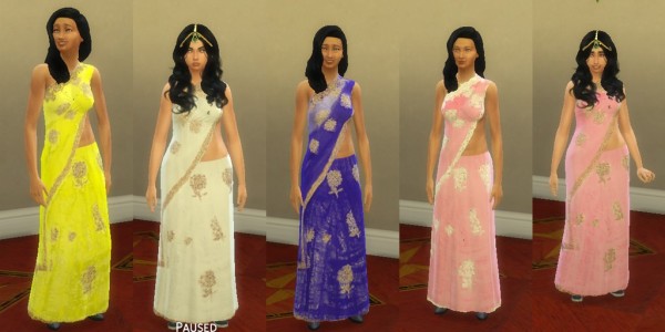  Simsworkshop: Indian Sari by Leniad