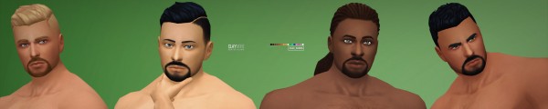  Simsworkshop: Xld Sims Claymore Facial Hair