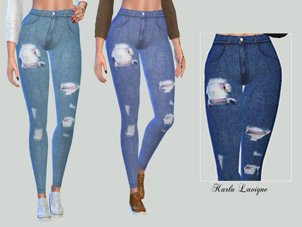  The Sims Resource: Victoire Jeans by Karla Lavigne