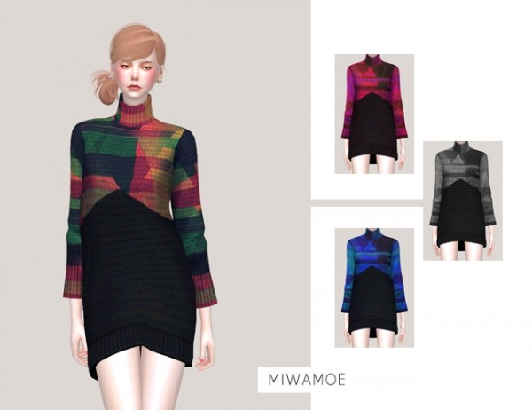  Miwamoe: Colored Dress