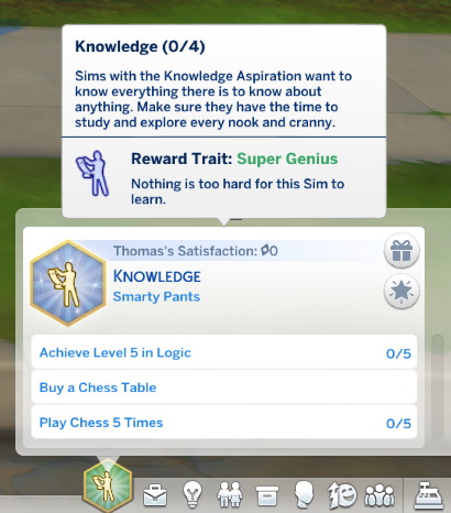 Mod The Sims: Knowledge Aspiration by jackboog21