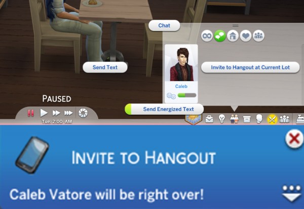  Mod The Sims: Chat and Invite In For Vampires Fix by Tiger3018