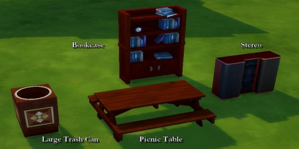  Simsworkshop: Woodworking Custom Furniture 2 by Leniad