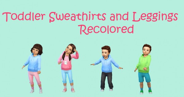  Simsworkshop: Legging For Toddlers Recolored by CandySimmer