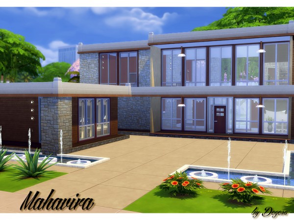  The Sims Resource: Mahavira house by Degera