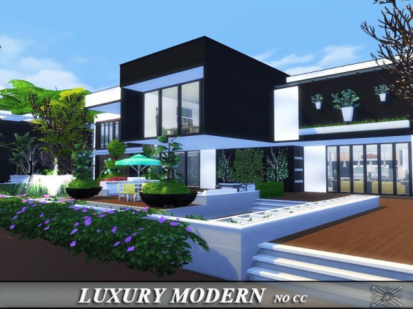  The Sims Resource: Luxury modern by Danuta720