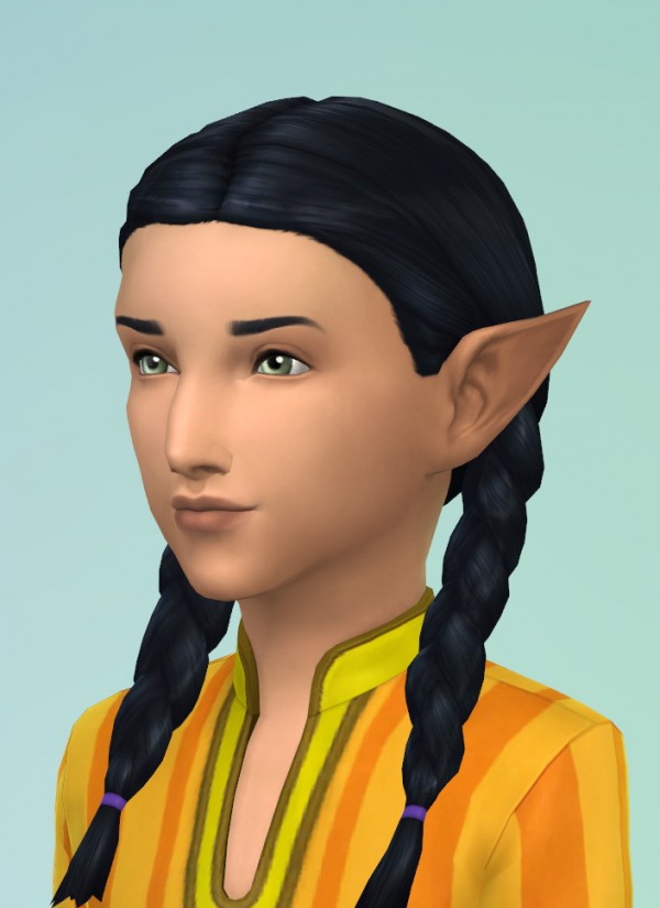  Mod The Sims: Pointy Ears Unlocked by Khitsule