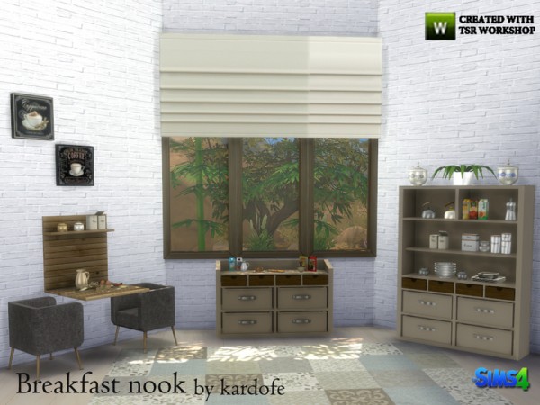  The Sims Resource: Breakfast nook by Kardofe