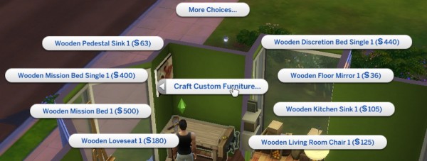  Simsworkshop: Woodwork Custom Furniture and toys by Leniad