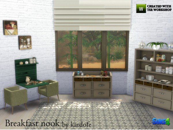  The Sims Resource: Breakfast nook by Kardofe