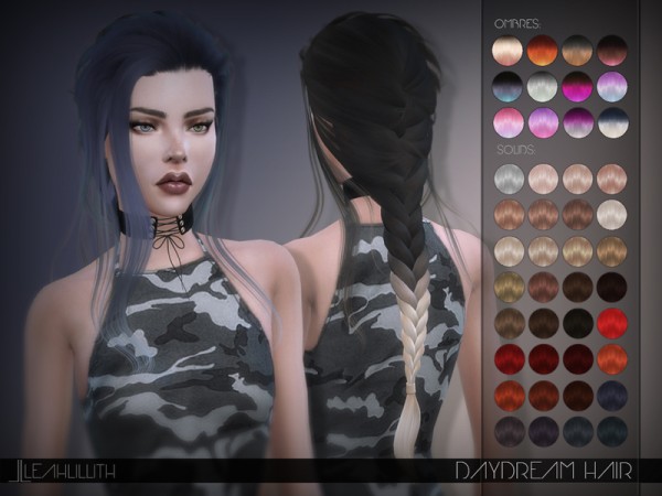  The Sims Resource: LeahLillith Daydream Hair