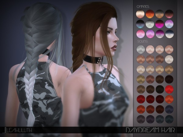  The Sims Resource: LeahLillith Daydream Hair