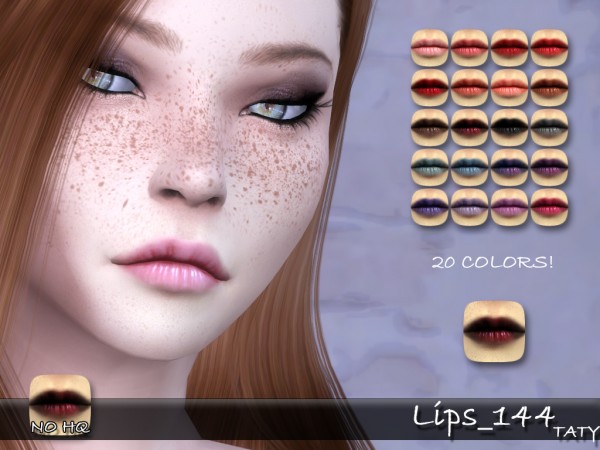  Simsworkshop: Taty Lips 144
