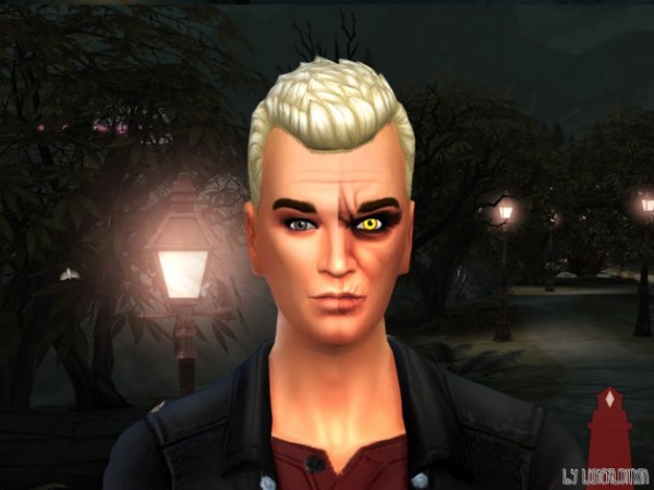 Sim Models: SPIKE - Buffy - the vampire slayer from Akisima Sims Blog.