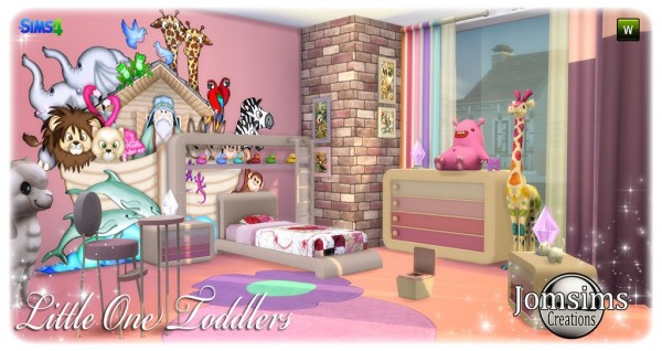  The Sims Resource: Little one toddlers room