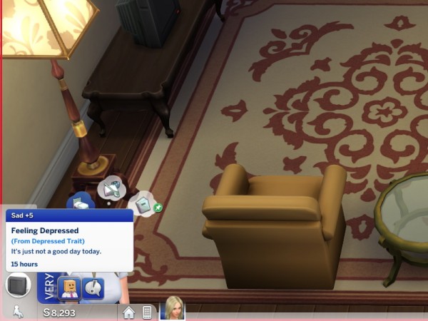  Mod The Sims: Depressed Trait by saphryn