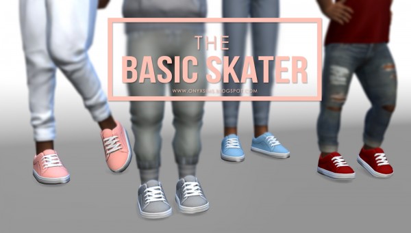  Onyx Sims: Basic Skater   Shoes for Toddlers and Kids