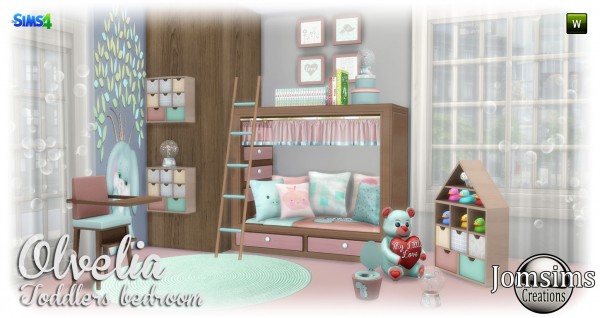  Jom Sims Creations: Olvelia kidsroom