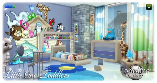  The Sims Resource: Little one toddlers room